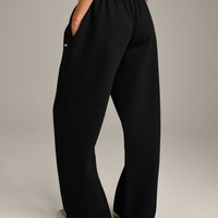 Foundations All Season Straight Leg Sweatpants | Black