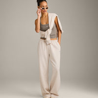 Foundations All Season Straight Leg Sweatpants | Oat Marl