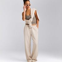 Foundations All Season Straight Leg Sweatpants | Oat Marl