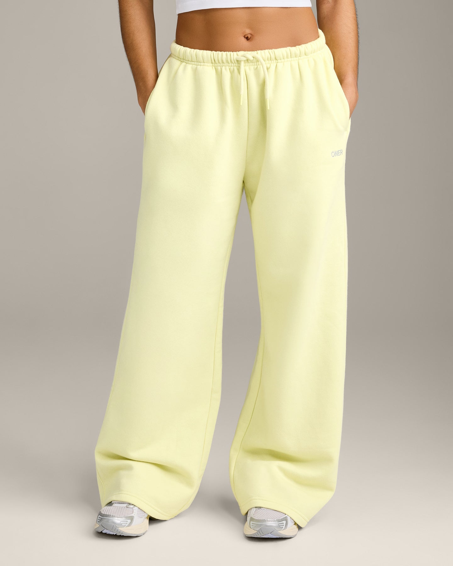 Foundations All Season Straight Leg Sweatpants | Pastel Yellow