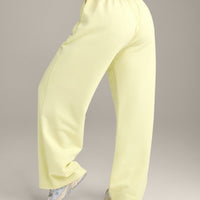 Foundations All Season Straight Leg Sweatpants | Pastel Yellow