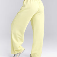 Foundations All Season Straight Leg Sweatpants | Pastel Yellow