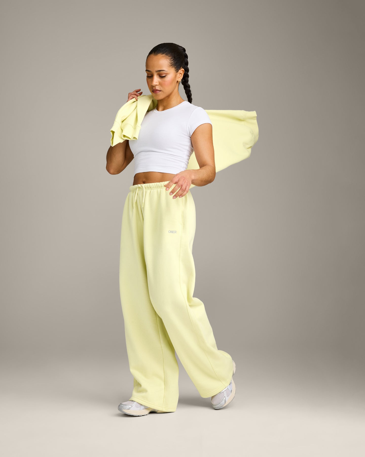 Foundations All Season Straight Leg Sweatpants | Pastel Yellow