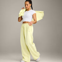 Foundations All Season Straight Leg Sweatpants | Pastel Yellow