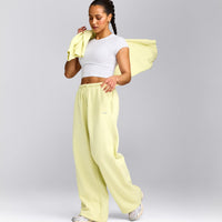 Foundations All Season Straight Leg Sweatpants | Pastel Yellow