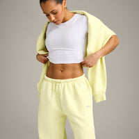 Foundations All Season Straight Leg Sweatpants | Pastel Yellow