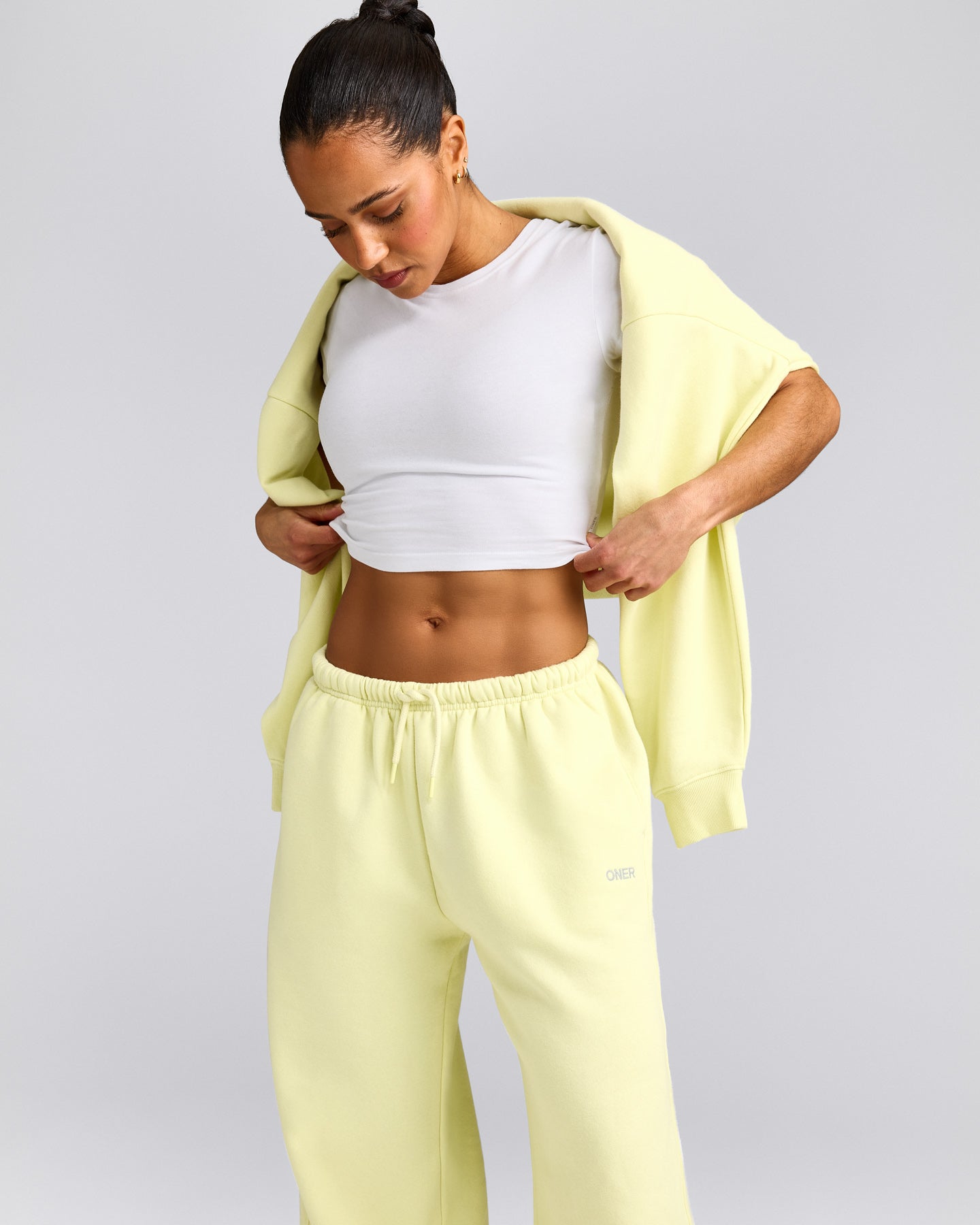 Foundations All Season Straight Leg Sweatpants | Pastel Yellow