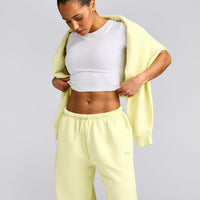 Foundations All Season Straight Leg Sweatpants | Pastel Yellow