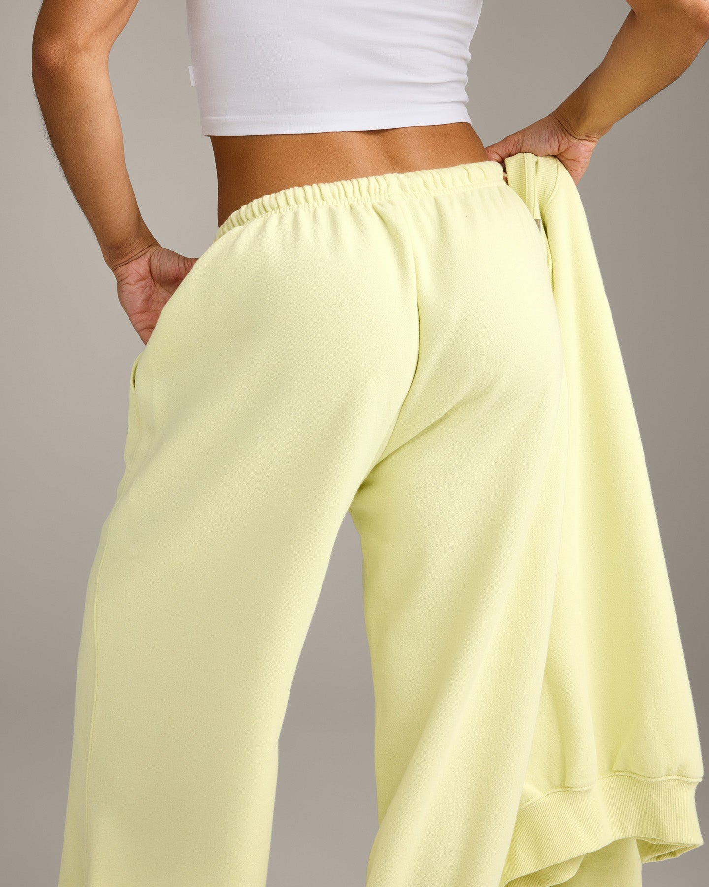 Foundations All Season Straight Leg Sweatpants | Pastel Yellow