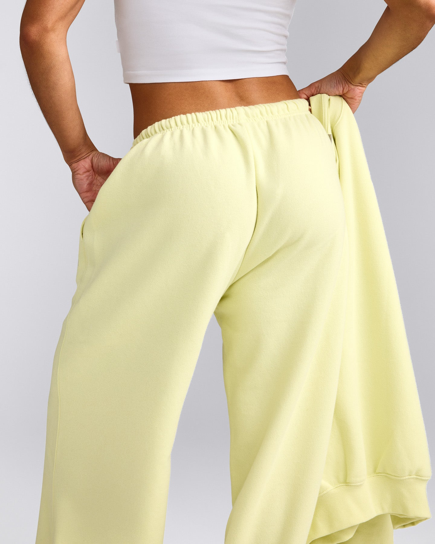Foundations All Season Straight Leg Sweatpants | Pastel Yellow