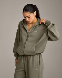 Foundations All Season Zip Up Hoodie | Alpine Green