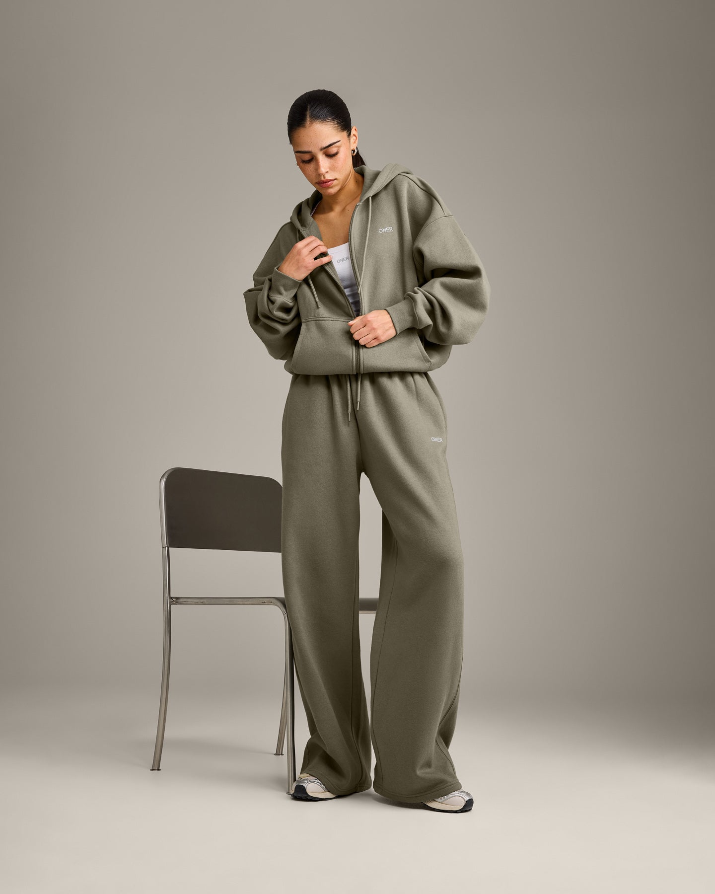 Foundations All Season Zip Up Hoodie | Alpine Green