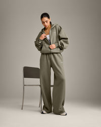 Foundations All Season Zip Up Hoodie | Alpine Green
