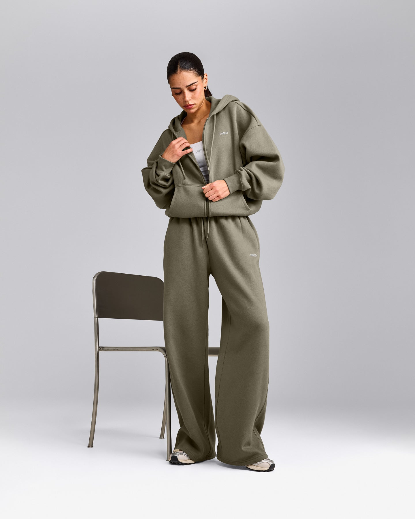 Foundations All Season Zip Up Hoodie | Alpine Green