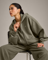 Foundations All Season Zip Up Hoodie | Alpine Green