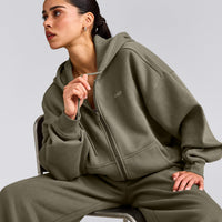 Foundations All Season Zip Up Hoodie | Alpine Green