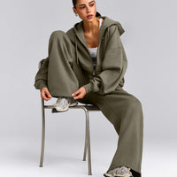 Foundations All Season Zip Up Hoodie | Alpine Green