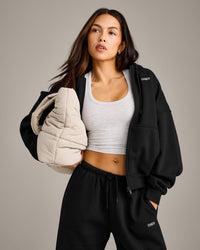 Foundations All Season Zip Up Hoodie | Black