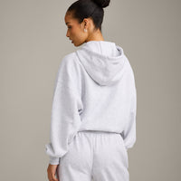 Foundations All Season Zip Up Hoodie | Gray Marl