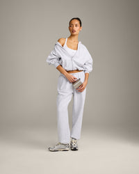 Foundations All Season Zip Up Hoodie | Gray Marl