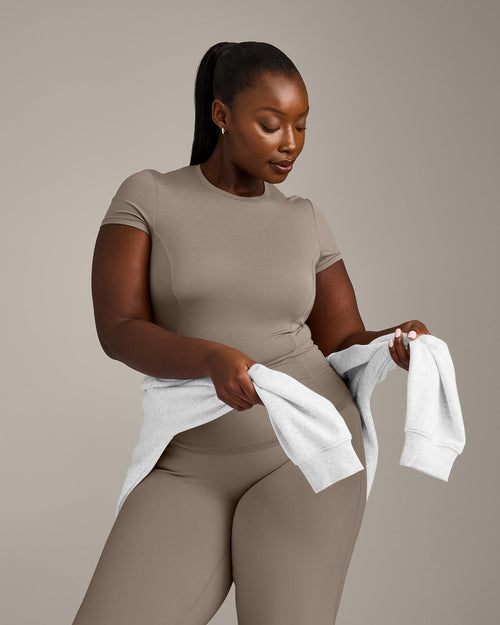 Mellow™ Motion Crew Neck Top | Warm Minky