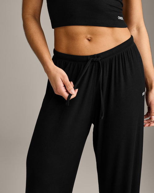 Oner At Home Night Bottoms | Black