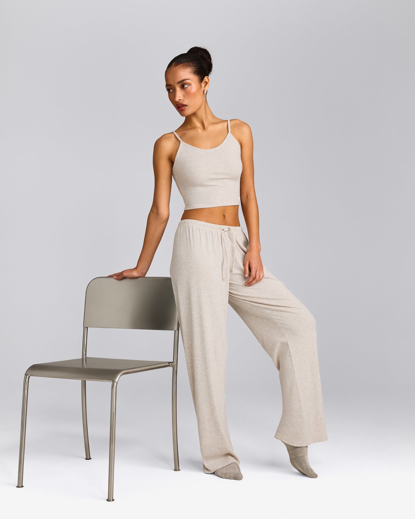 Oner At Home Night Bottoms | Oat Marl