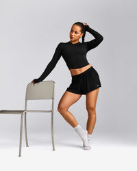 Oner At Home Night Shorts | Black