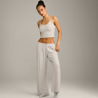 Oner At Home Night Strappy Mid Tank Top | Oat Marl