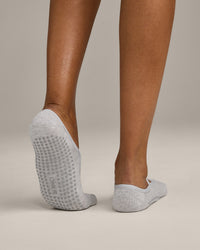Pilates Grip Socks 1 Pack | Gray Marl