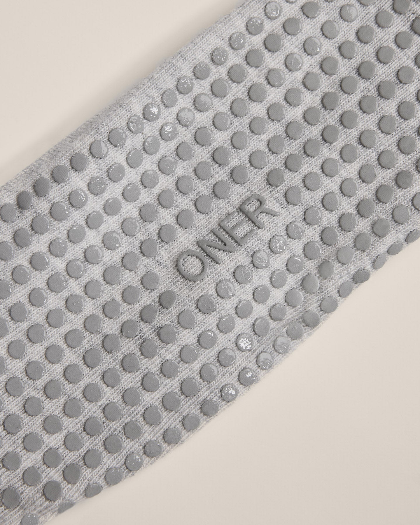 Pilates Grip Socks 1 Pack | Gray Marl