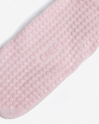 Pilates Grip Socks 1 Pack | Soft Girl Pink