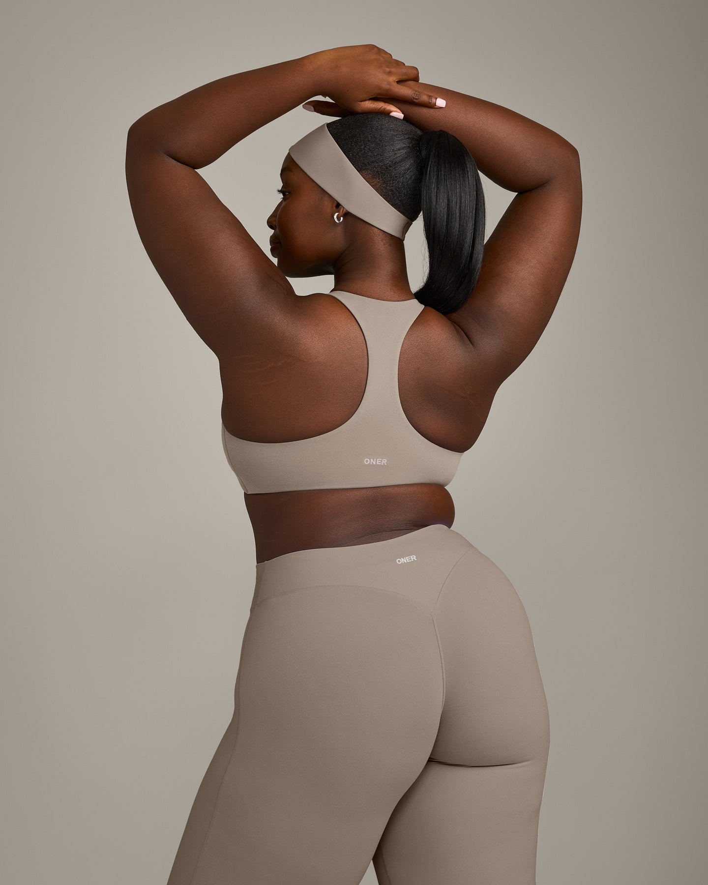 SoftMotion™ Bralette with Gray Logo | Minky