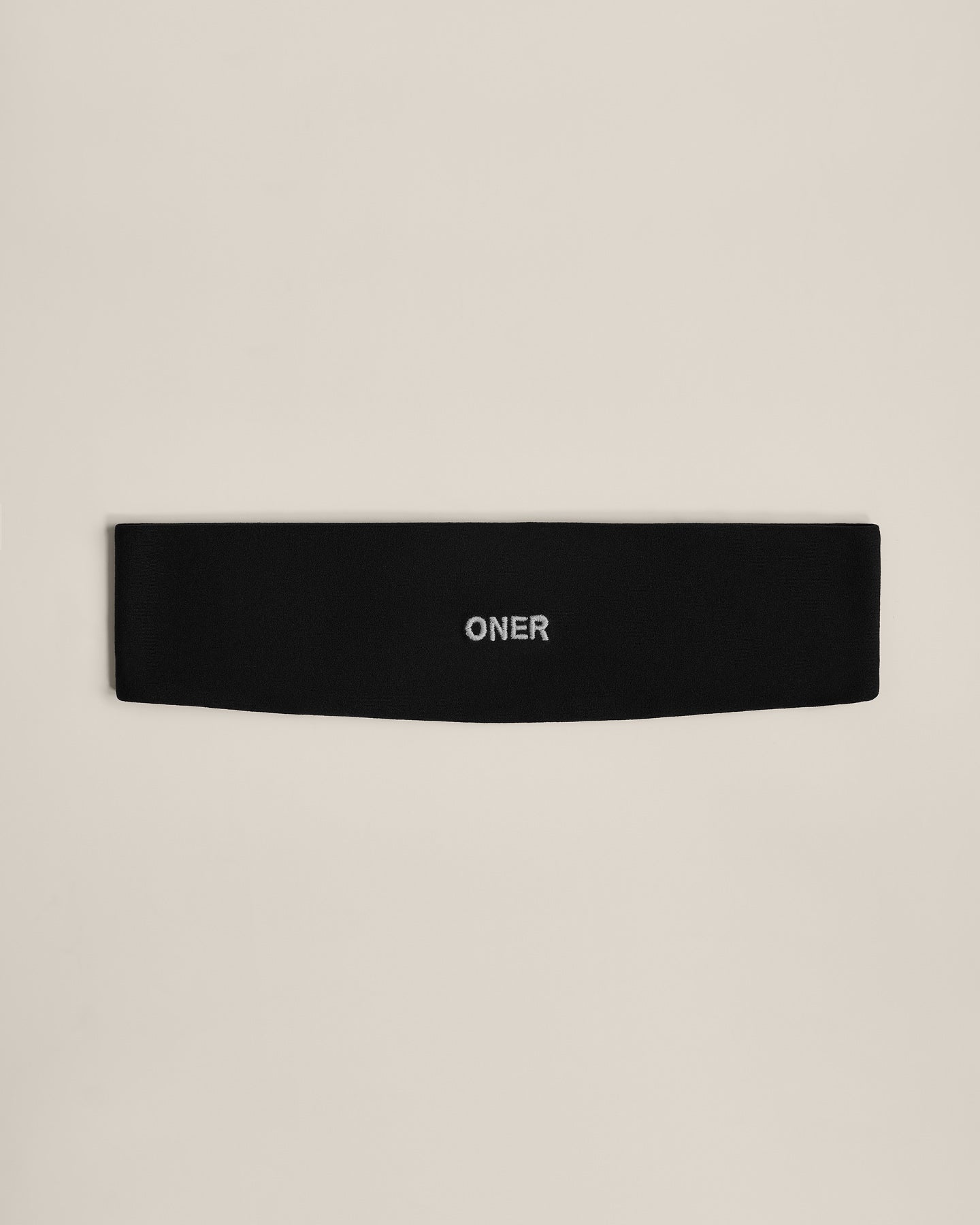 SoftMotion™ Headband with Gray Logo | Black