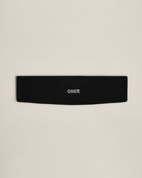 SoftMotion™ Headband with Gray Logo | Black