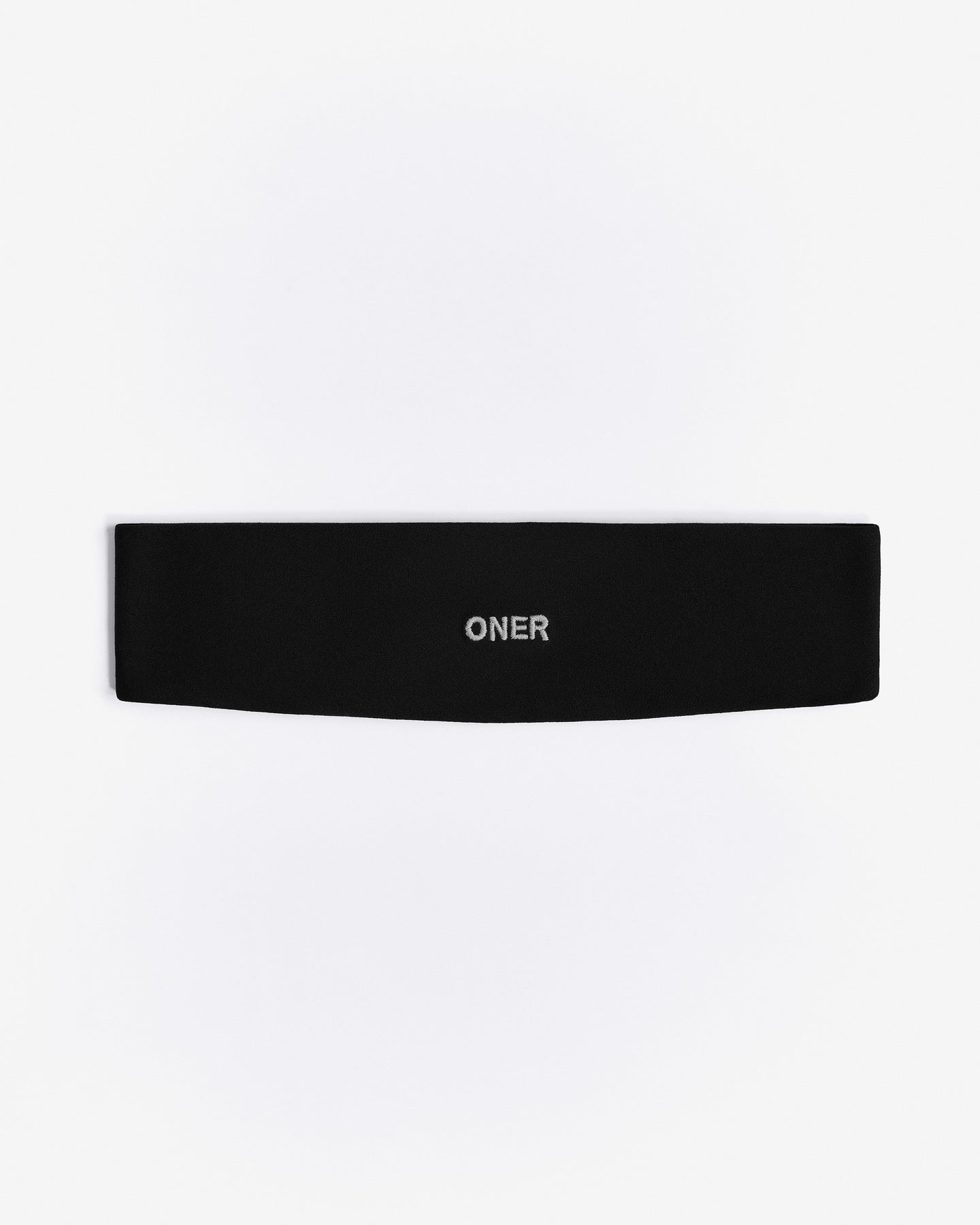 SoftMotion™ Headband with Gray Logo | Black