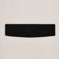 SoftMotion™ Headband with Gray Logo | Black
