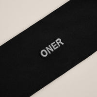 SoftMotion™ Headband with Gray Logo | Black