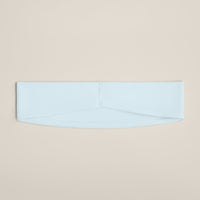 SoftMotion™ Headband with Gray Logo | Cloud Blue