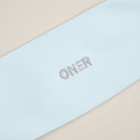 SoftMotion™ Headband with Gray Logo | Cloud Blue
