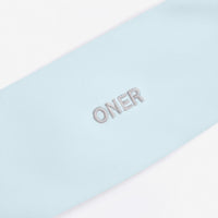 SoftMotion™ Headband with Gray Logo | Cloud Blue