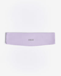 SoftMotion™ Headband with Gray Logo | Lavender Purple