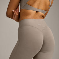 SoftMotion™ Flared Pants with Gray Logo | Minky