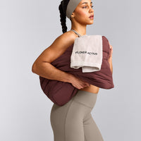 SoftMotion™ Straight Leg Pants with Gray Logo | Minky