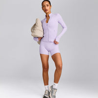 SoftMotion™ Jacket with Gray Logo | Lavender Purple