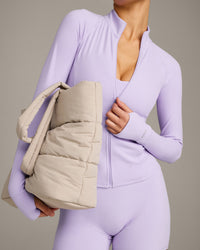 SoftMotion™ Jacket with Gray Logo | Lavender Purple