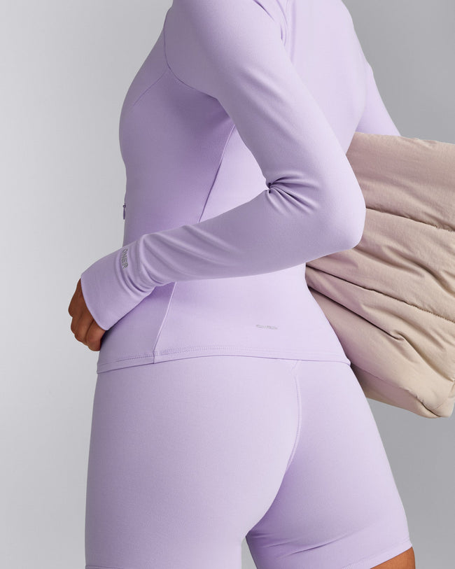 SoftMotion™ Jacket with Gray Logo | Lavender Purple
