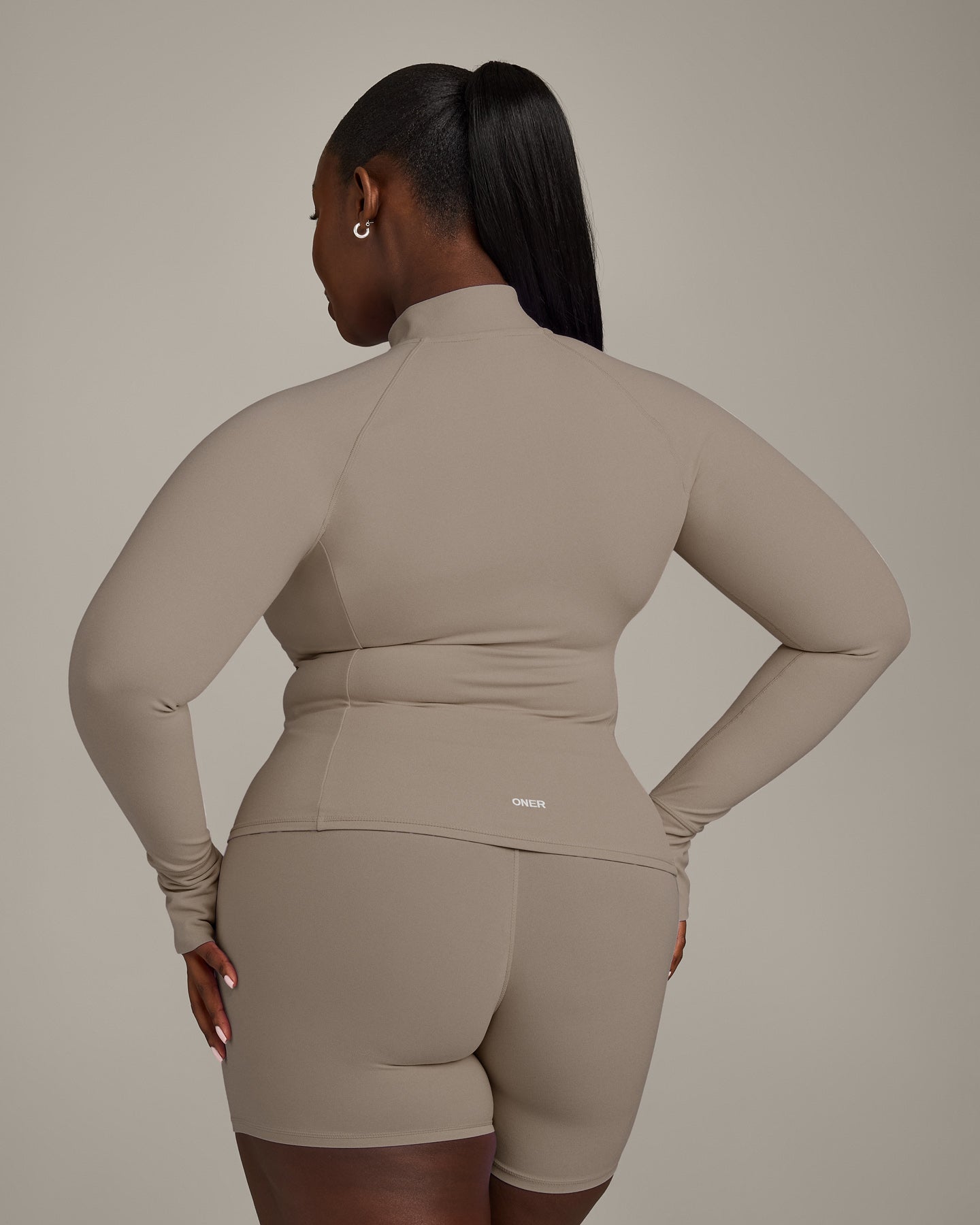SoftMotion™ Jacket with Gray Logo | Minky