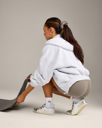 SoftMotion™ Scrunchie with Gray Logo | Minky