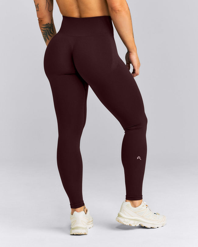 EnhanceLift™ Seamless High Rise Leggings New Branding | Plum Brown